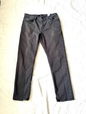 Quince Men's Slim Straight Black Jeans